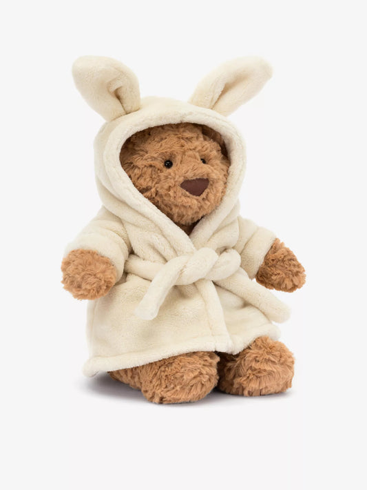 JELLYCAT
Bartholomew Bathrobe Bear soft toy 26cm
