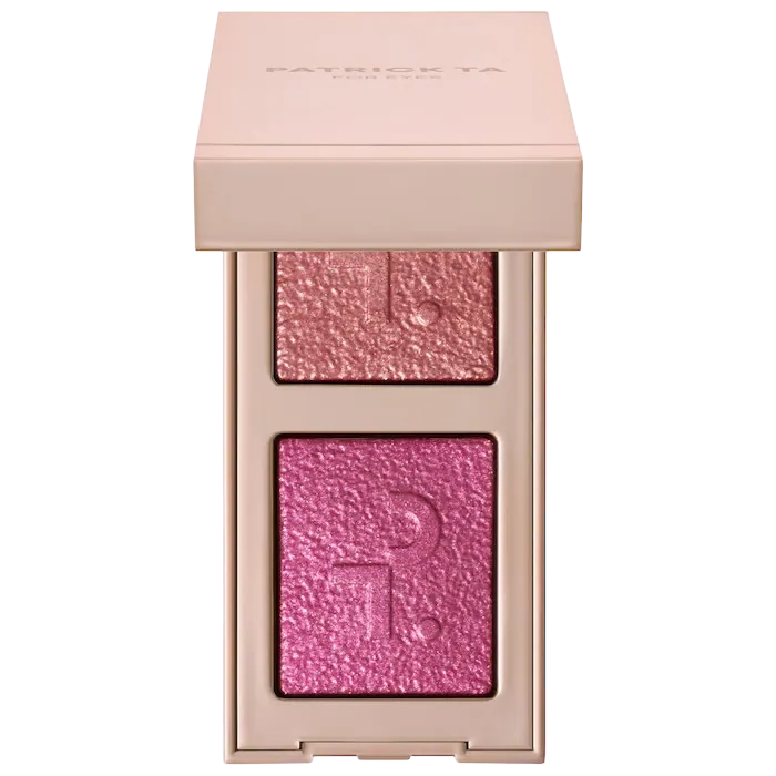 PATRICK TA
Major Dimension Eye Illusion Eyeshadow Duo: I'm With Her - rose gold sparkle