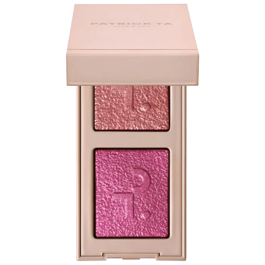 PATRICK TA
Major Dimension Eye Illusion Eyeshadow Duo: I'm With Her - rose gold sparkle