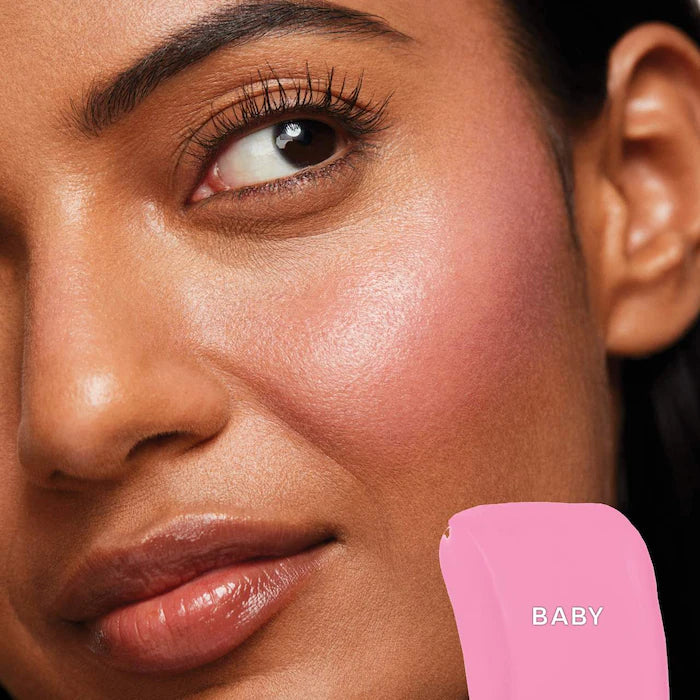 Saie Liquid Blush in Baby - cool baby pink