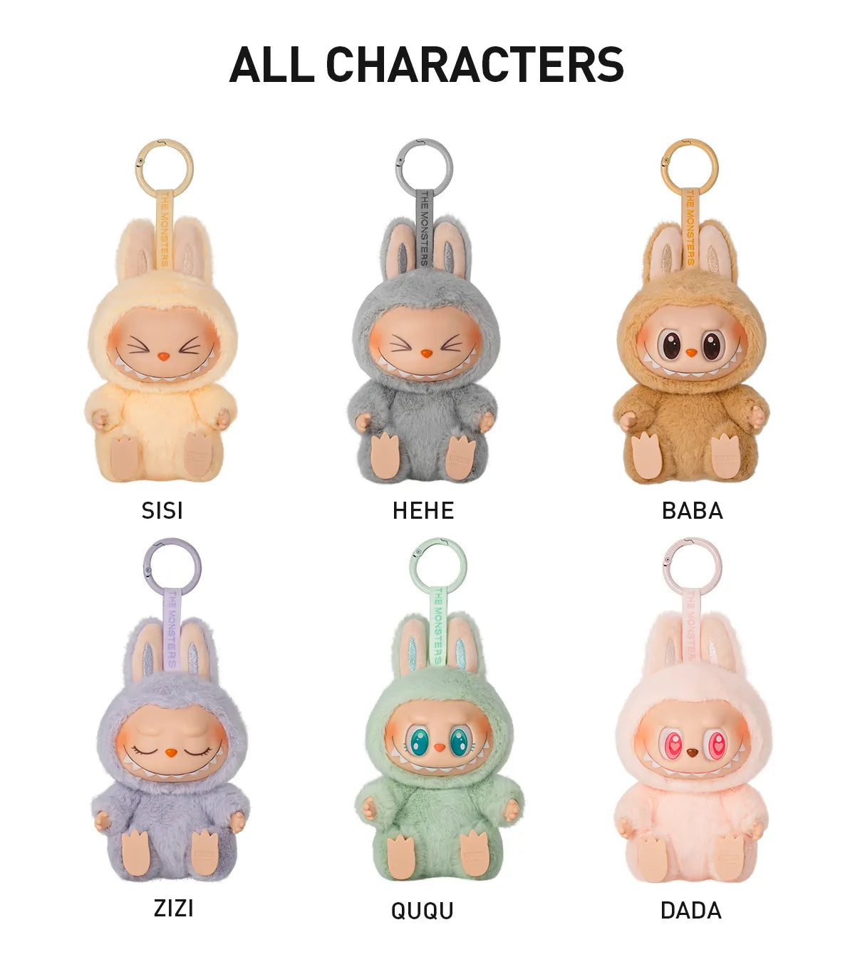 LABUBU THE MONSTERS - Have a Seat Vinyl Plush Dolls (1x each) Blind Box