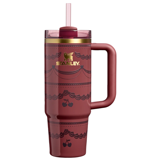 Stanley The Valentine's Day Quencher H2.0 Flowstate™ Tumbler | 30 OZ in Red Velvet Cake
