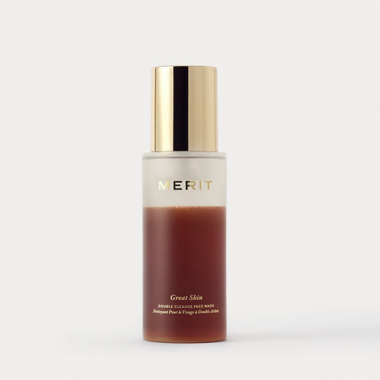 Merit Great Skin Double Cleanse
MAKEUP REMOVING CLEANSER