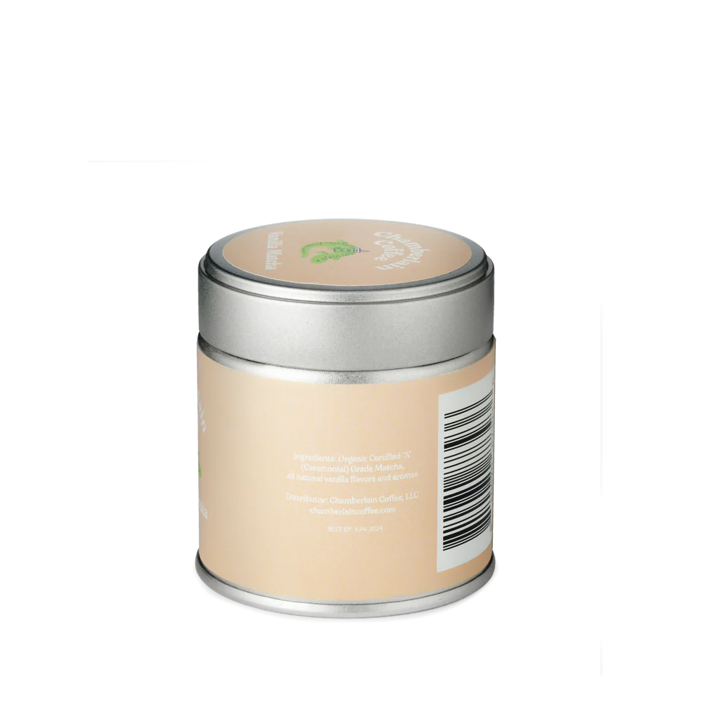 Chamberlain Coffee vanilla matcha green tea powder