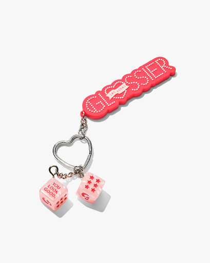 Glossier Las Vegas Keychain