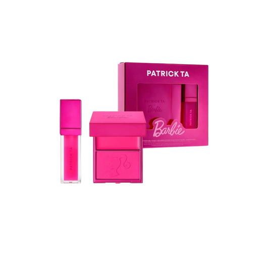 PATRICK TA
Patrick Ta x Barbie™ Blush Duo and Lip Plumper Set