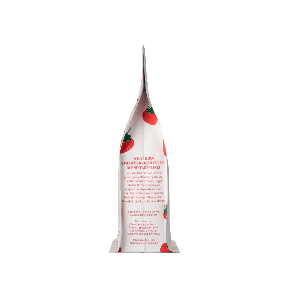 chamberlain strawberries & cream blend