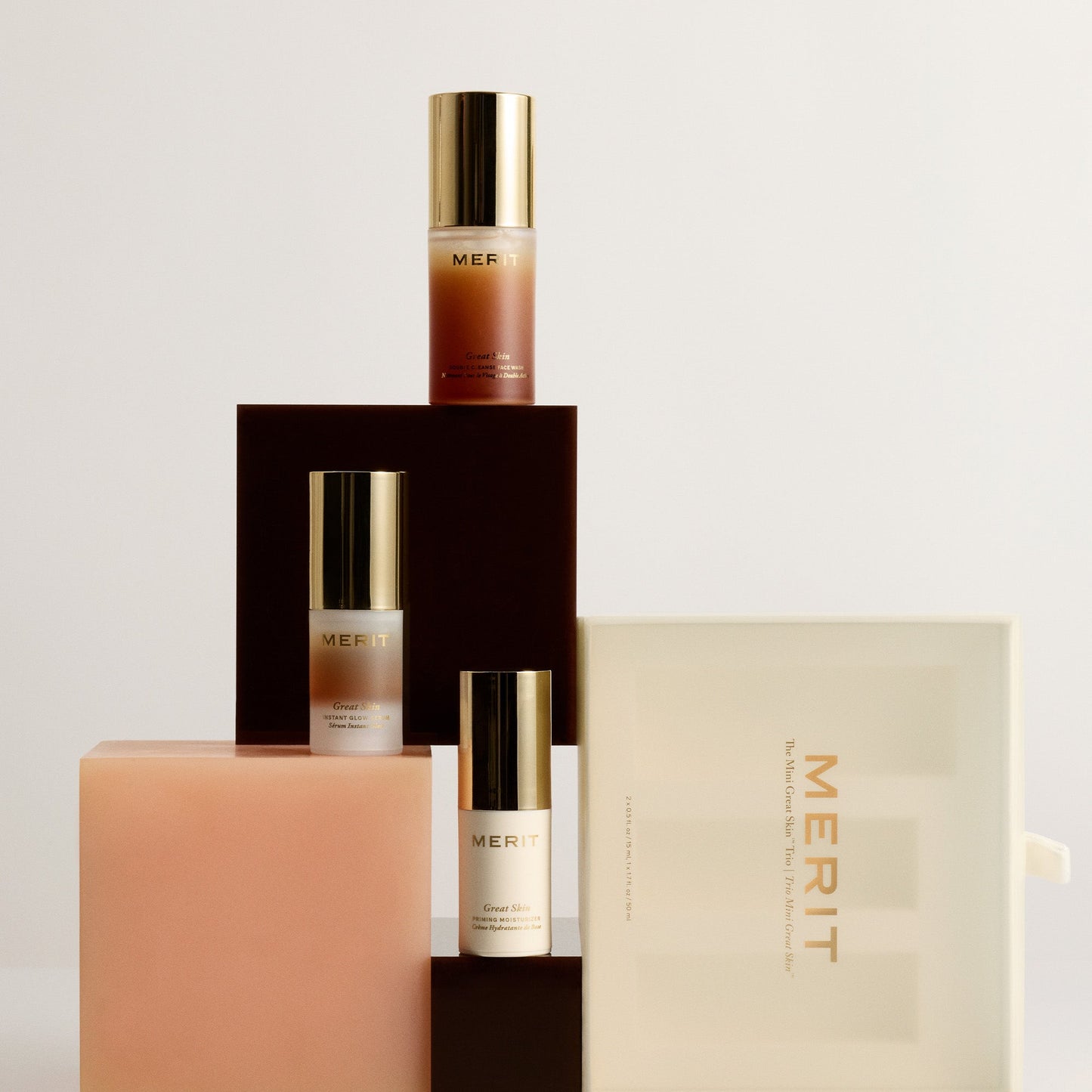 Merit The Mini Great Skin Trio
