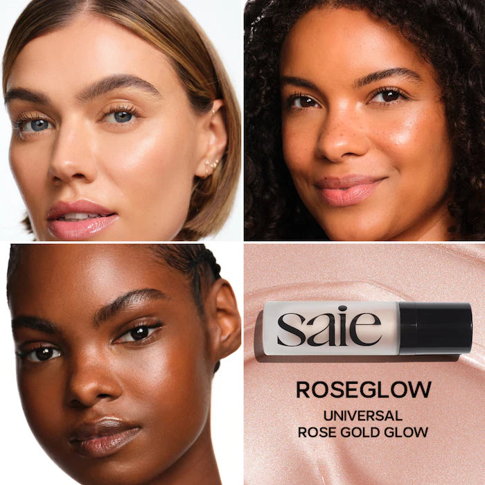 Saie Glowy Lightweight  Illuminator In Roseglow 1.0 oz/ 30 ML