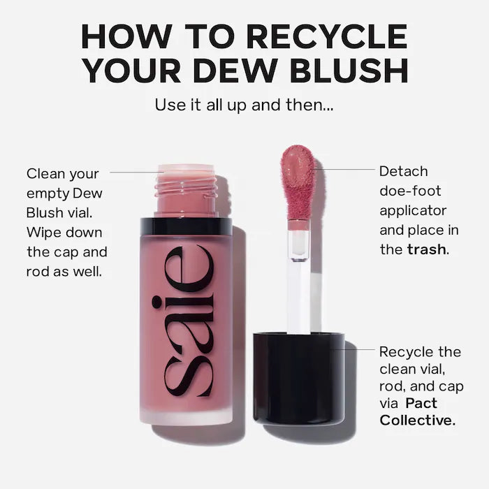 Saie Liquid Blush in Chilly - mauve