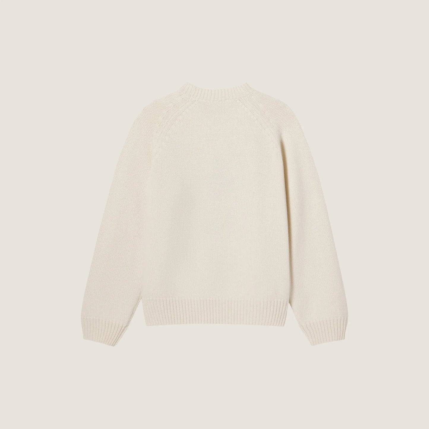 Ritz Unisex cashmere raglan sweater - cream - Ritz Paris x FRAME