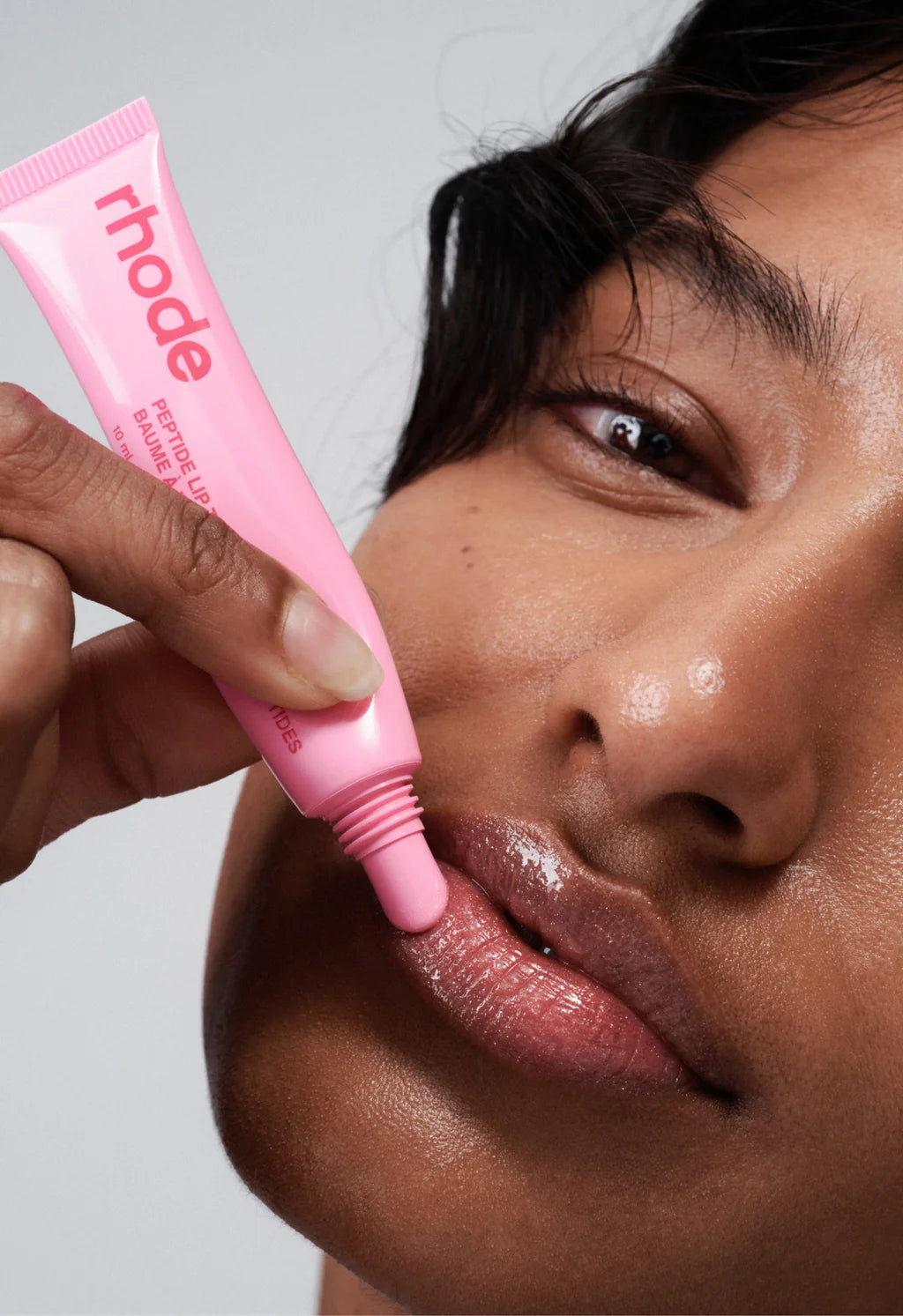 peptide lip tint jelly bean - 
shimmery sheer pink
