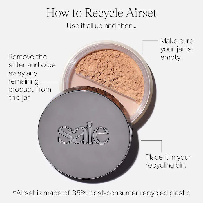 SAIE AIRSET
RADIANT LOOSE SETTING POWDER