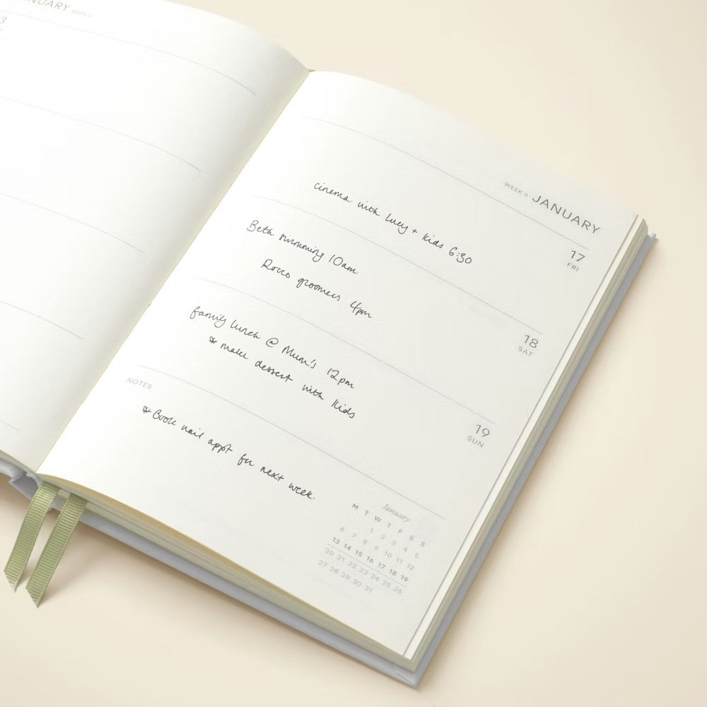 Cabana
Hardcover 2025 Weekly Planner