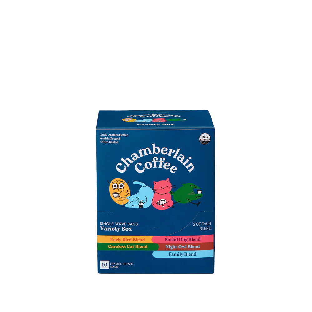 chamberlain coffee variety cold brew singles