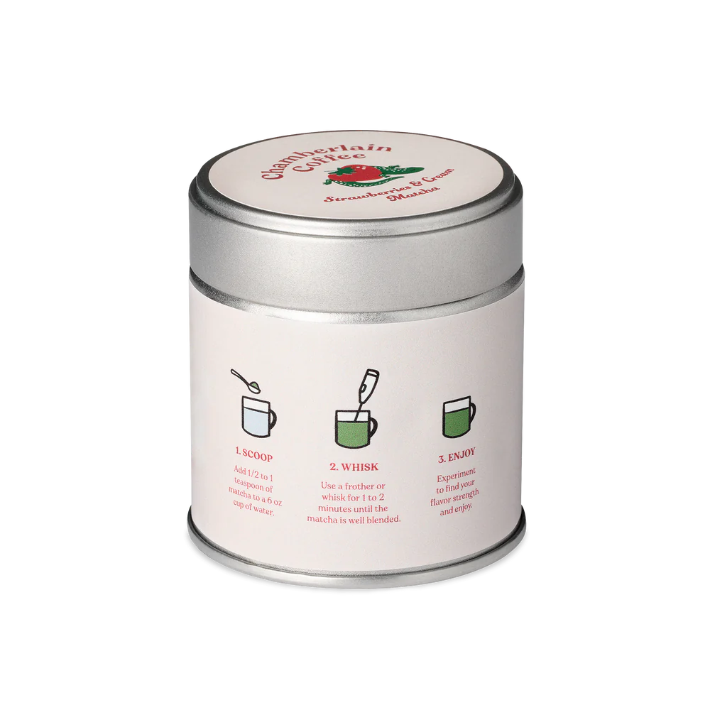 chamberlain strawberry matcha