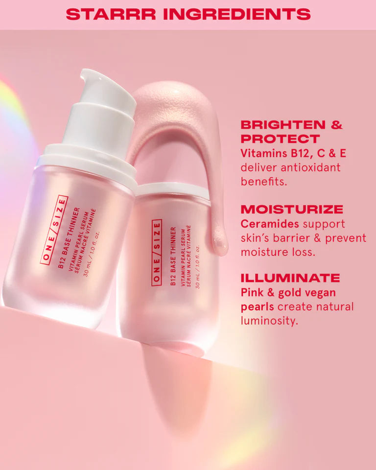 ONE SIZE B12 BASE THINNER
VITAMIN PEARL SERUM