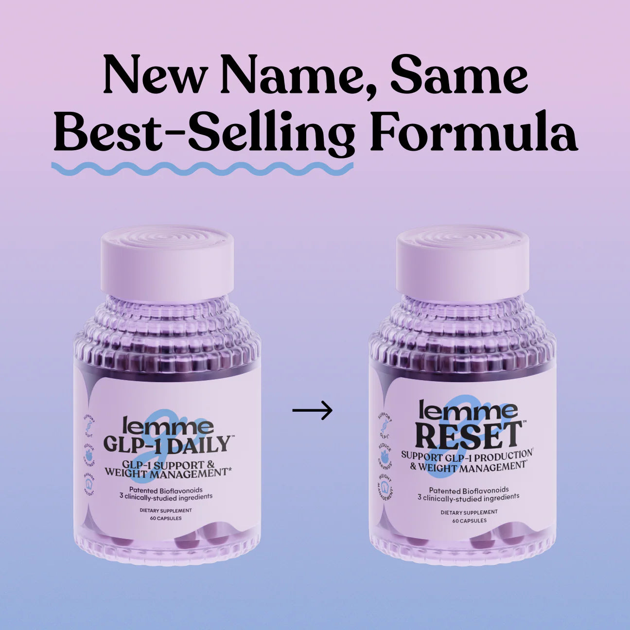 LEMME RESETTM GLP-1 SUPPORT CAPSULES