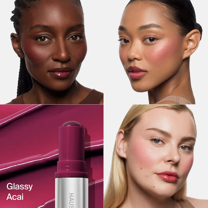 HAUS LABS Color Fuse Glassy Blush Balm Stick