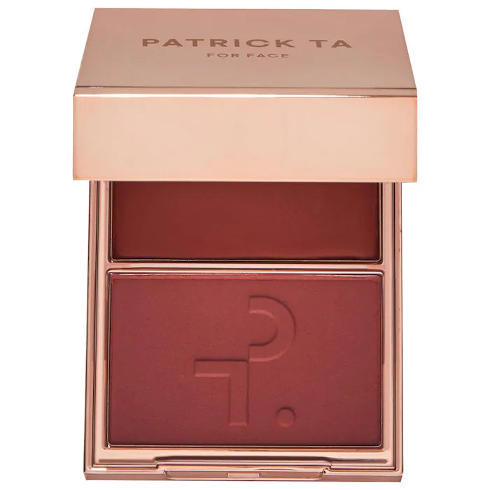 PATRICK TA
Major Headlines Double-Take Crème & Powder Blush Duo - She Knows Who She Is - terracotta