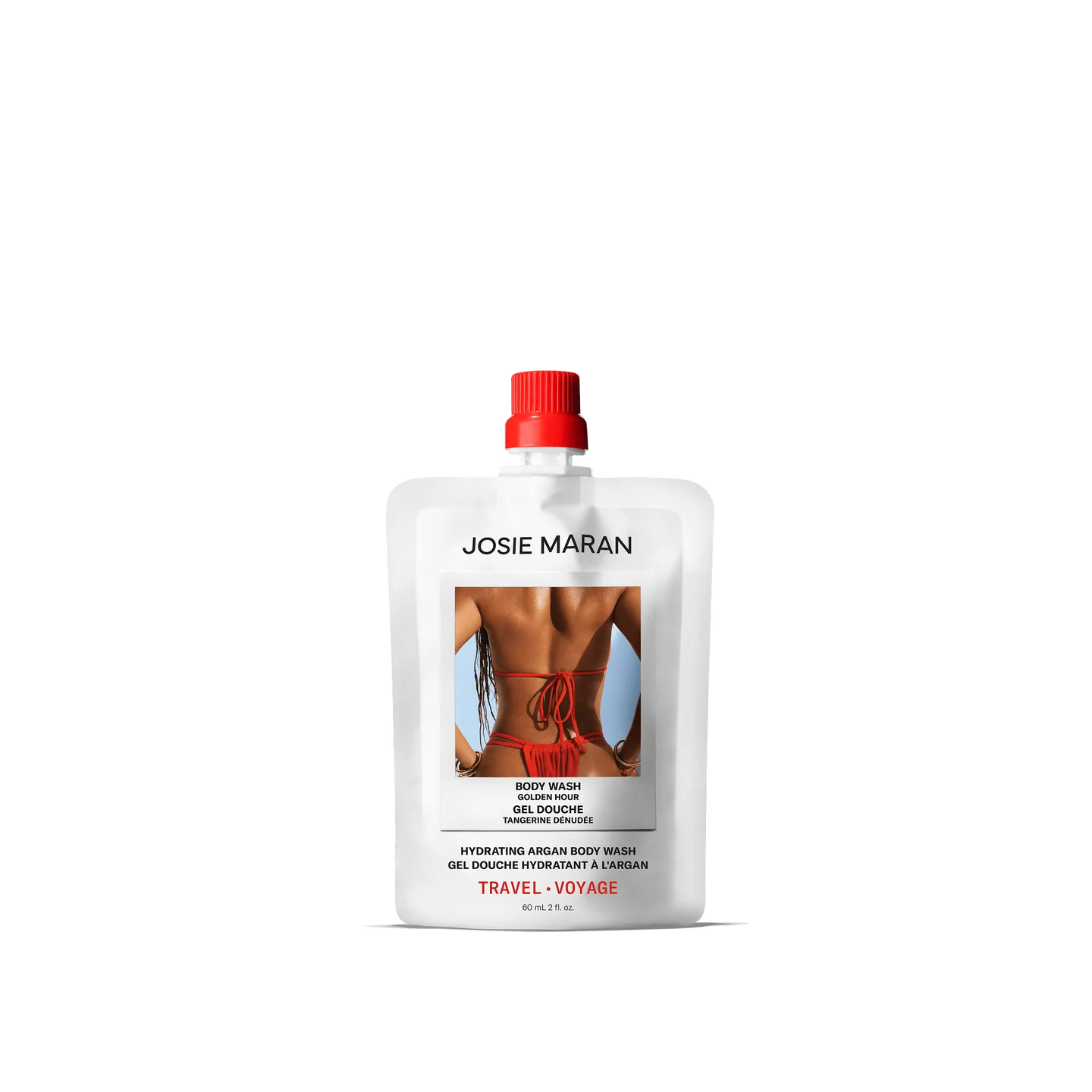 Josie Maran Hydrating Argan Body Wash Travel 2 fl oz