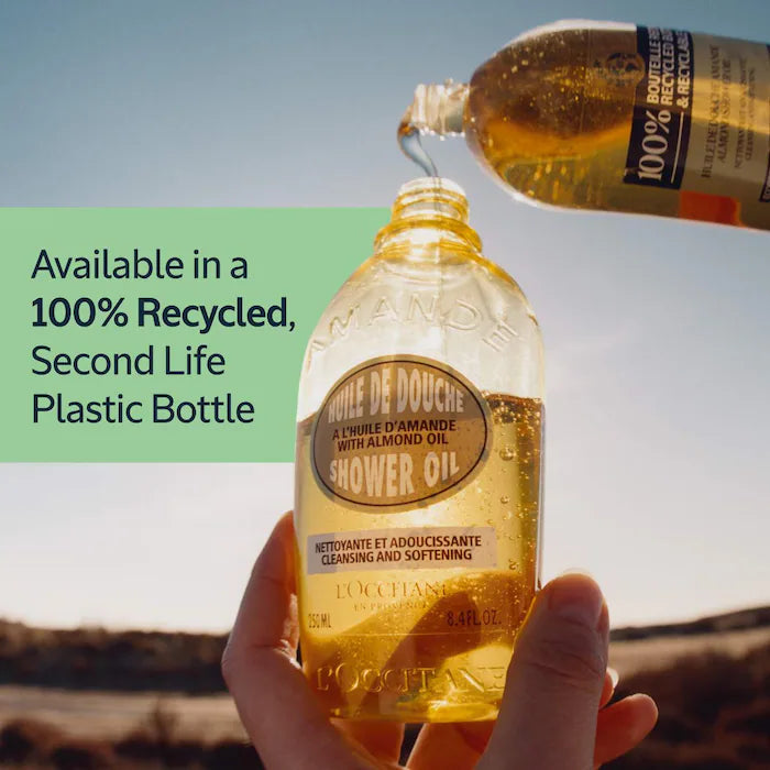 L'Occitane 
Cleansing And Softening Refillable Shower Oil With Almond