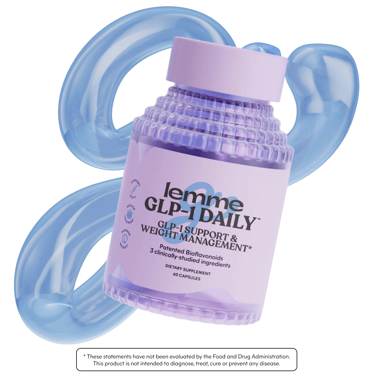 LEMME GLP-1 DAILY™ CAPSULES
GLP-1 Support, Appetite & Weight Management Supplement*