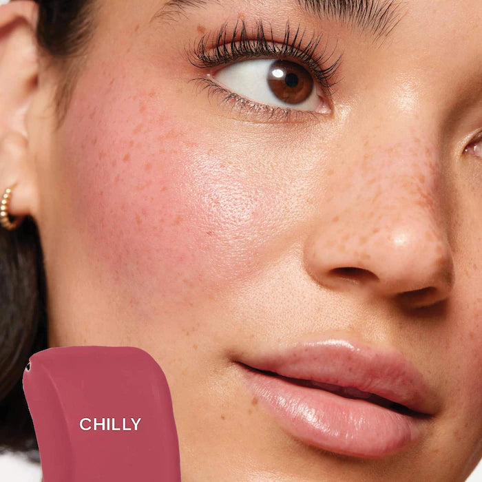 Saie Liquid Blush in Chilly - mauve