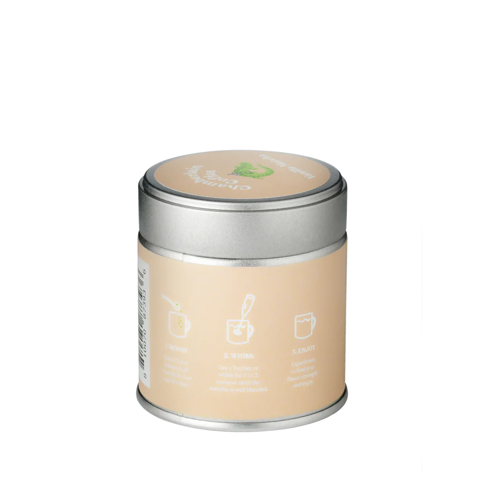 Chamberlain Coffee vanilla matcha green tea powder