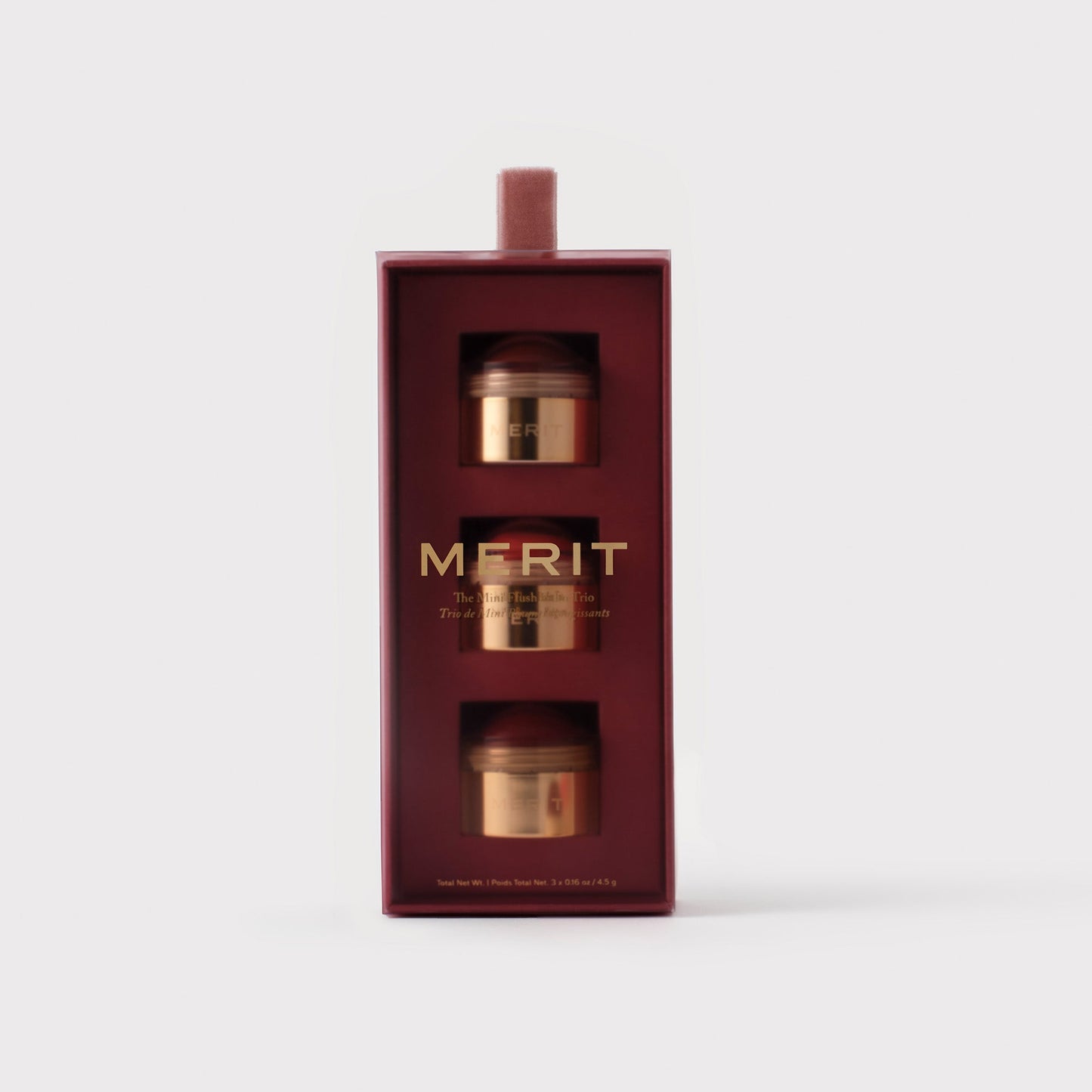 Merit The Mini Flush Balm Trio