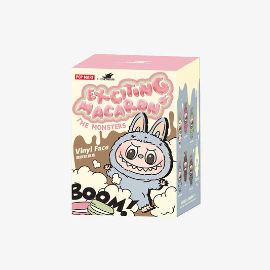 Labubu The Monsters Exciting Macaron Series Plush Pendant (1x each) Blind Box