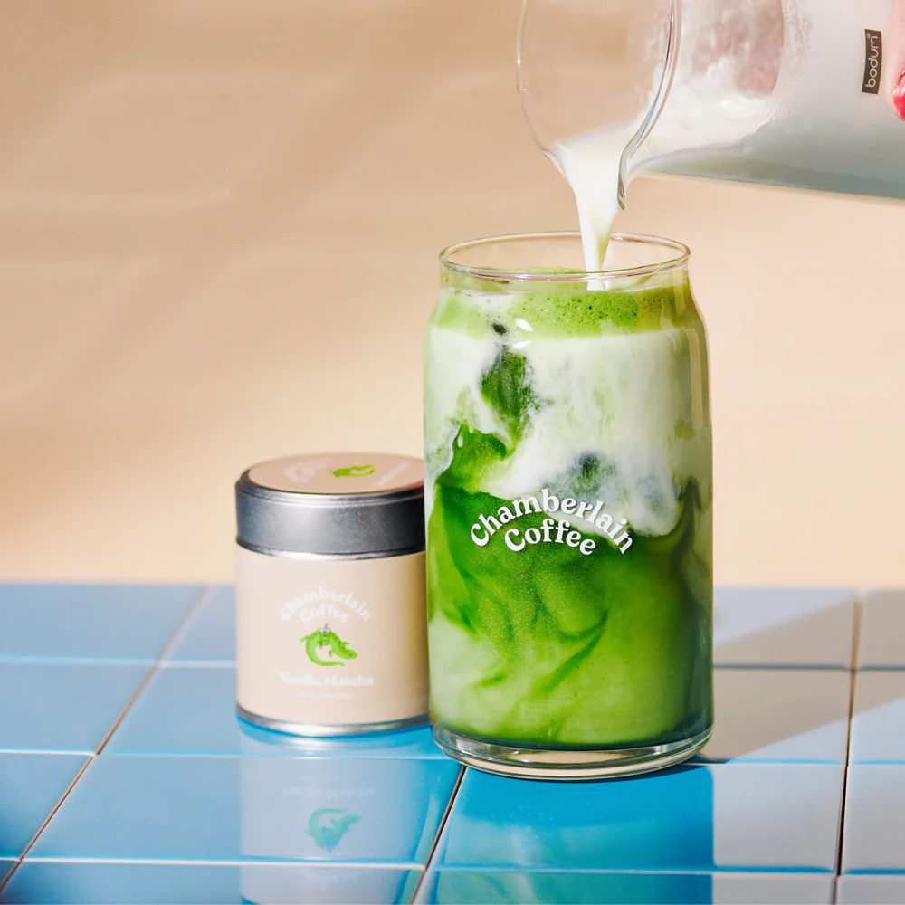 Chamberlain Coffee vanilla matcha green tea powder