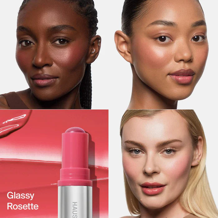 HAUS LABS Color Fuse Glassy Blush Balm Stick