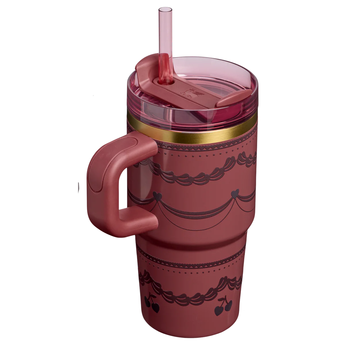The Valentine's Day Quencher H2.0 FlowState™ Tumbler | 20 OZ in Red Velvet Cake