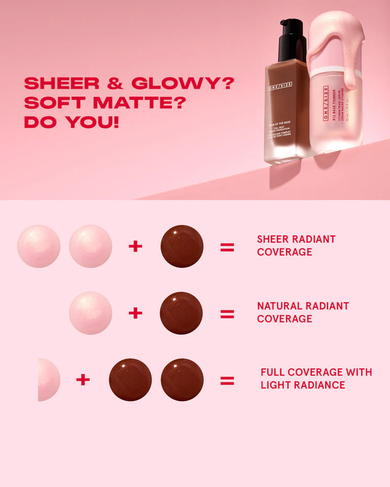 ONE SIZE B12 BASE THINNER
VITAMIN PEARL SERUM