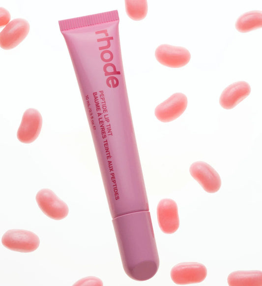 peptide lip tint jelly bean - 
shimmery sheer pink