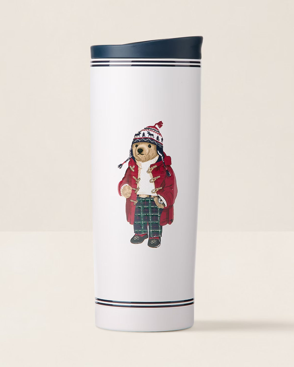 Ralph Lauren Holiday Polo Bear Tumbler