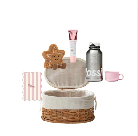 The Glossier winter basket
