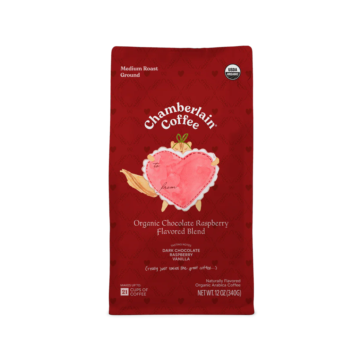Chamberlain Chocolate Raspberry Blend Ground Coffee