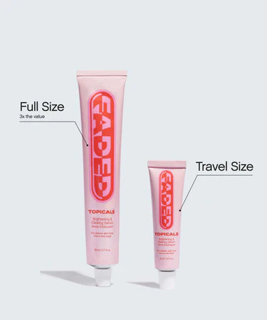 Topicals Faded Serum
For Dark Spots & Discoloration