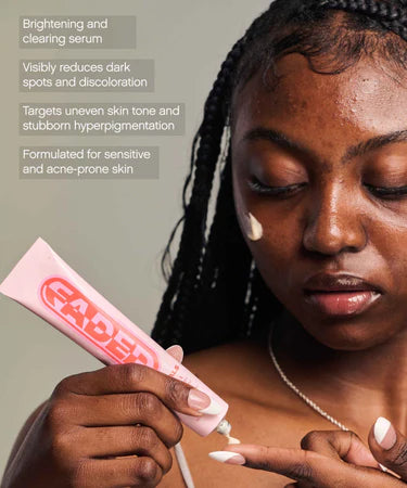 Topicals Faded Serum
For Dark Spots & Discoloration