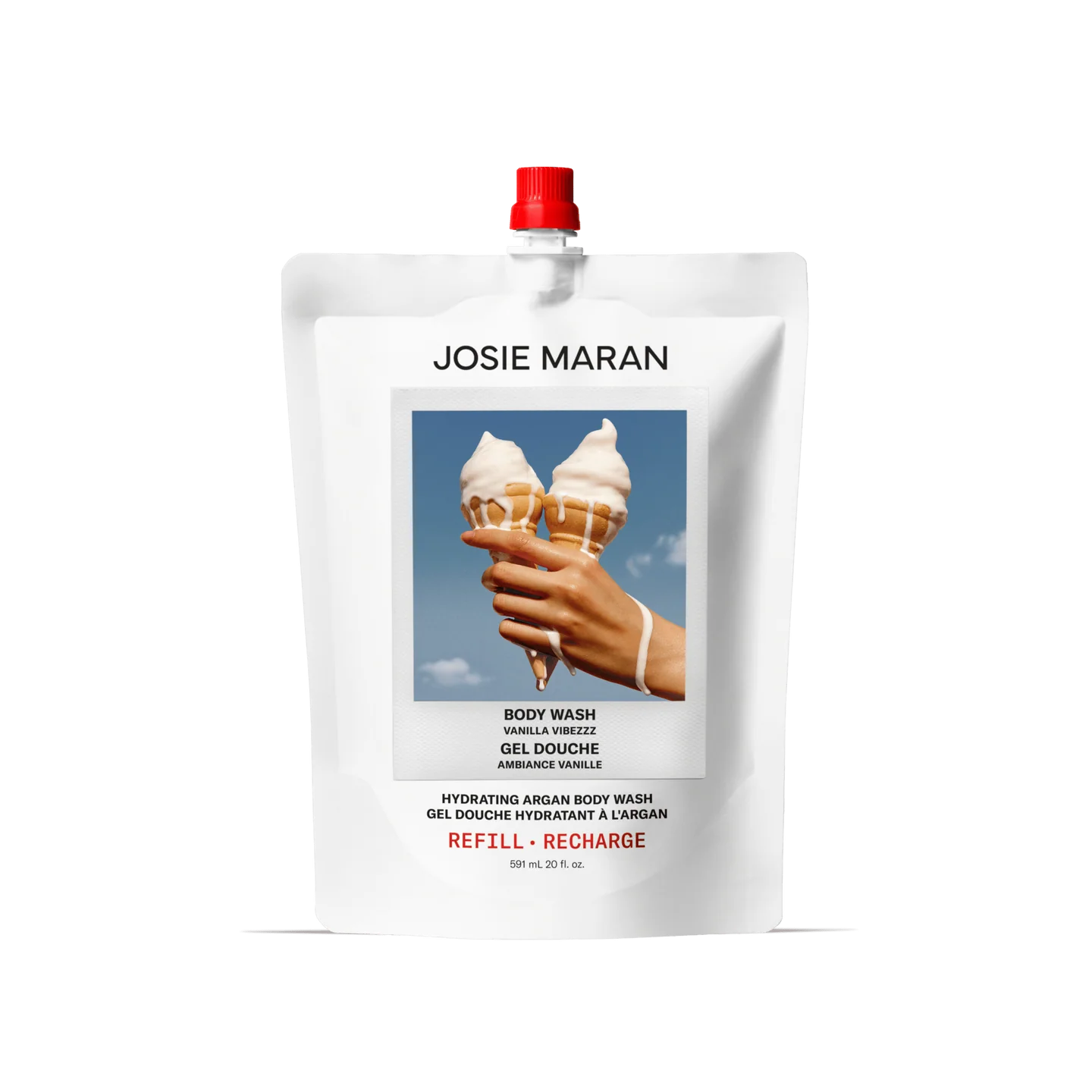 Josie Maran Hydrating Argan Body Wash Refill 20 fl oz