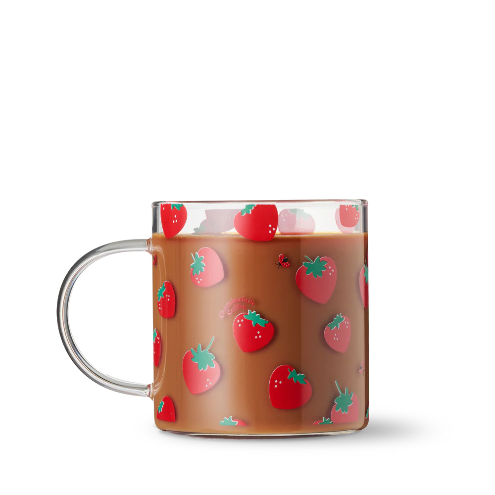 chamberlain strawberry mug (set of 2)