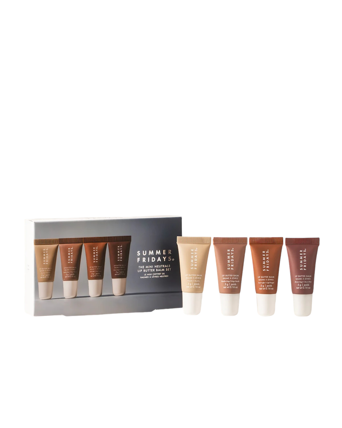 SUMMER FRIDAYS Mini Neutrals Lip Butter Set [Limited Edition]