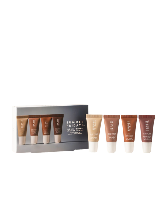 SUMMER FRIDAYS Mini Neutrals Lip Butter Set [Limited Edition]