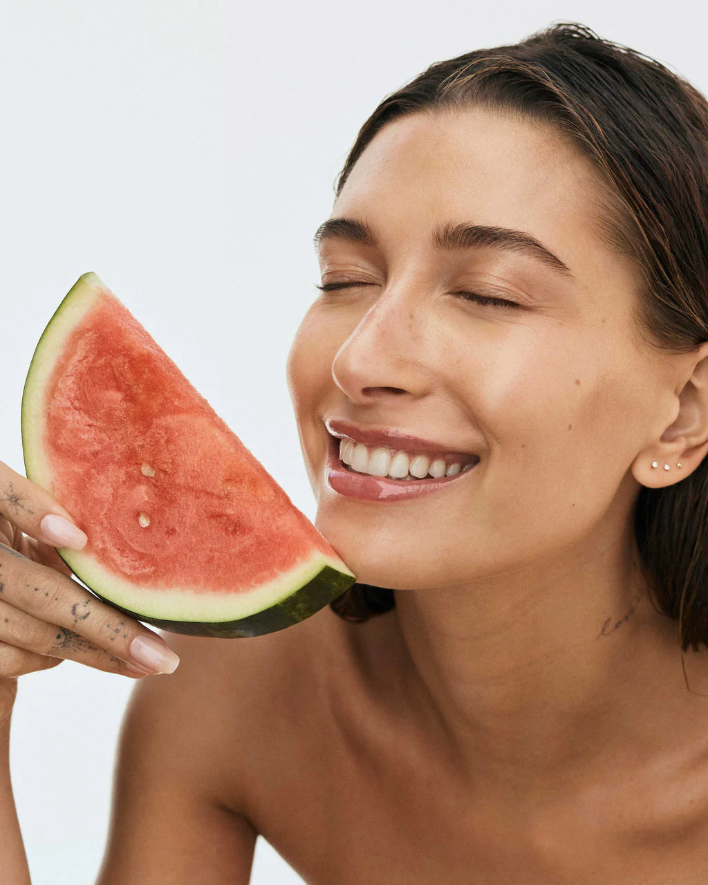 Rhode Watermelon slice peptide lip treatment