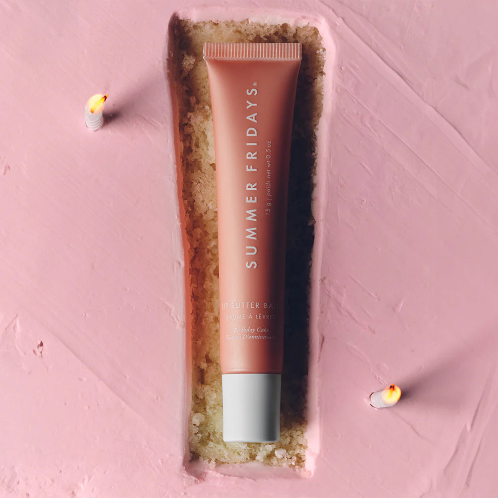 Summer Fridays Lip Butter Balm Birthday Cake