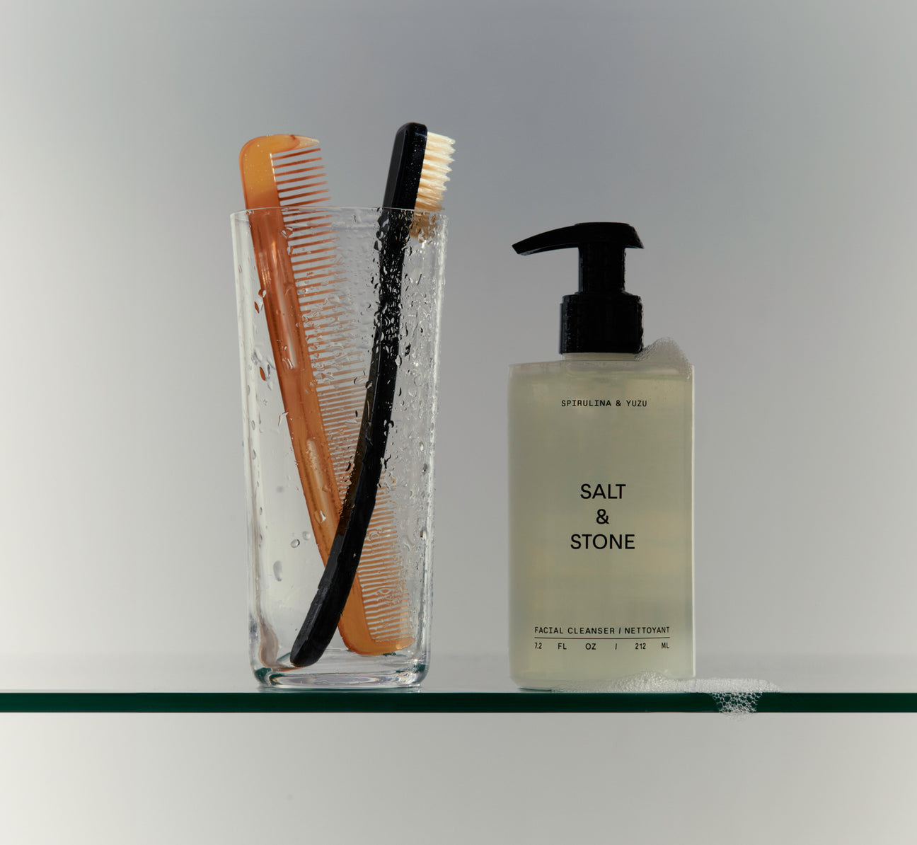 SALT AND STONE SPIRULINA & YUZU FACIAL CLEANSER

7.2 FL OZ / 212 ML