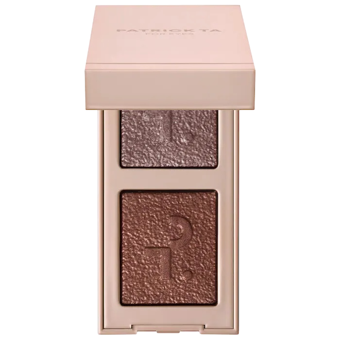 PATRICK TA
Major Dimension Eye Illusion Eyeshadow Duo: Still At The Club - sepia sparkle, cocoa sparkle