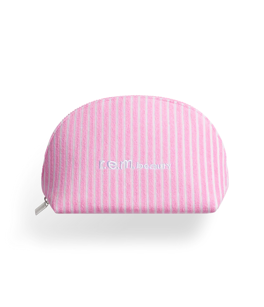 r.e.m beauty terrycloth makeup bag